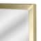 Head West Classic Gold Metal Framed Wall Mirror - 40" x 30"